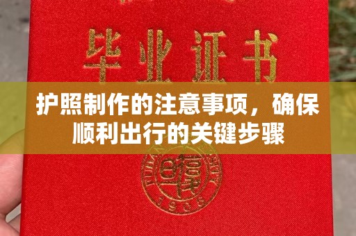 且末护照制作的注意事项，确保顺利出行的关键步骤